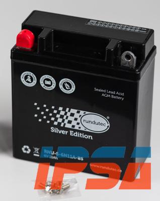 IPSA TMBA01211 - Стартерная аккумуляторная батарея, АКБ autospares.lv