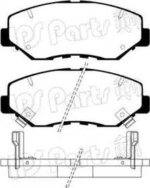 IPS Parts IBD-1486 - Тормозные колодки, дисковые, комплект autospares.lv