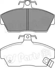 IPS Parts IBD-1430 - Тормозные колодки, дисковые, комплект autospares.lv