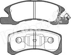 IPS Parts IBD-1694 - Тормозные колодки, дисковые, комплект autospares.lv