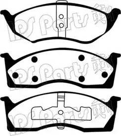 IPS Parts IBD-1099 - Тормозные колодки, дисковые, комплект autospares.lv