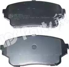 IPS Parts IBD-1801 - Тормозные колодки, дисковые, комплект autospares.lv