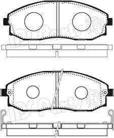 IPS Parts IBD-1H02 - Тормозные колодки, дисковые, комплект autospares.lv