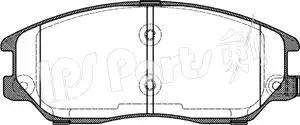 IPS Parts IBD-1S01 - Тормозные колодки, дисковые, комплект autospares.lv