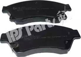 IPS Parts IBD-1W14 - Тормозные колодки, дисковые, комплект autospares.lv