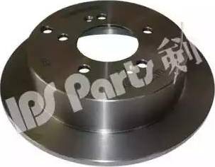 IPS Parts IBP-1H03 - Тормозной диск autospares.lv
