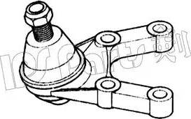 IPS Parts IJU-10507 - Шаровая опора, несущий / направляющий шарнир autospares.lv