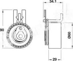 IPS Parts ITB-6347 - Натяжитель, ремень ГРМ autospares.lv