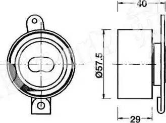 IPS Parts ITB-6228 - Натяжитель, ремень ГРМ autospares.lv