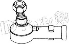 IPS Parts ITR-10081 - Наконечник рулевой тяги, шарнир autospares.lv