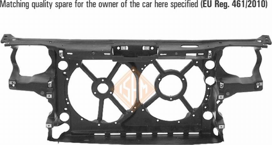 Isam 0921472 - Супорт радиатора, передняя планка autospares.lv