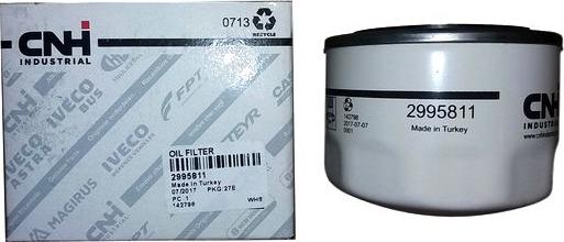 IVECO 299 5811 - Масляный фильтр autospares.lv