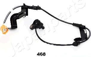 Japanparts ABS-468 - Датчик ABS, частота вращения колеса autospares.lv