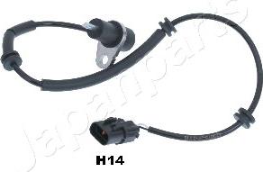 Japanparts ABS-H14 - Датчик ABS, частота вращения колеса autospares.lv