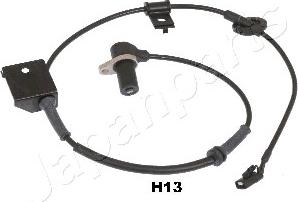 Japanparts ABS-H13 - Датчик ABS, частота вращения колеса autospares.lv