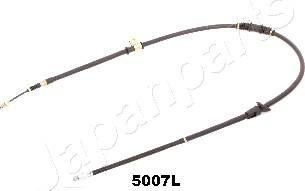 Japanparts BC-5007L - Тросик, cтояночный тормоз autospares.lv