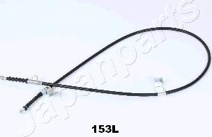 Japanparts BC-153L - Тросик, cтояночный тормоз autospares.lv