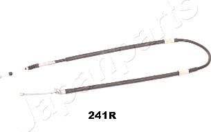 Japanparts BC-241R - Тросик, cтояночный тормоз autospares.lv