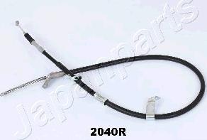 Japanparts BC-2040R - Тросик, cтояночный тормоз autospares.lv