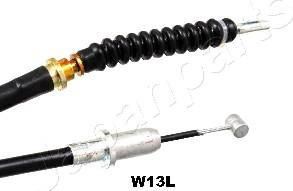 Japanparts BC-W13L - Тросик, cтояночный тормоз autospares.lv