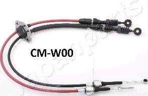 Japanparts CM-W00 - Трос, наконечник, ступенчатая коробка передач autospares.lv