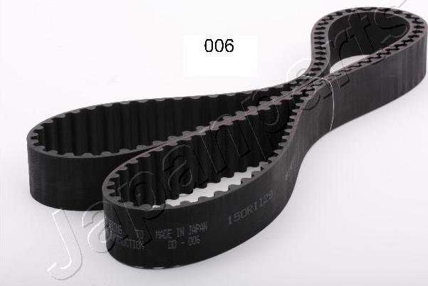 Japanparts DD-006 - Зубчатый ремень ГРМ autospares.lv