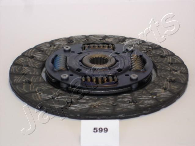 Japanparts DF-599 - Диск сцепления, фрикцион autospares.lv