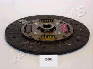 Japanparts DF-598 - Диск сцепления, фрикцион autospares.lv