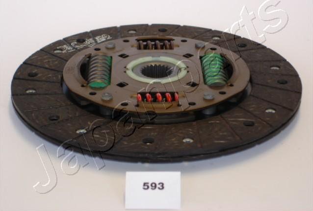 Japanparts DF-593 - Диск сцепления, фрикцион autospares.lv