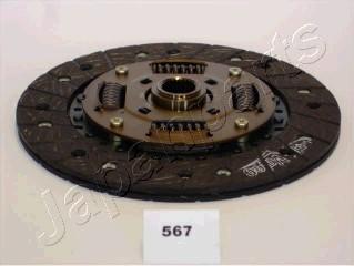 Japanparts DF-567 - Диск сцепления, фрикцион autospares.lv