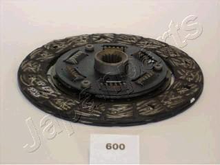 Japanparts DF-600 - Диск сцепления, фрикцион autospares.lv