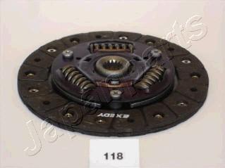 Japanparts DF-118 - Диск сцепления, фрикцион autospares.lv