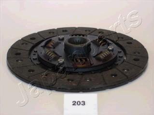 Japanparts DF-203 - Диск сцепления, фрикцион autospares.lv