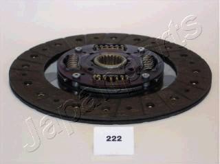 Japanparts DF-222 - Диск сцепления, фрикцион autospares.lv