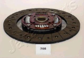 Japanparts DF-708 - Диск сцепления, фрикцион autospares.lv