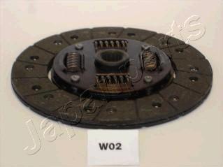 Japanparts DF-W02 - Диск сцепления, фрикцион autospares.lv