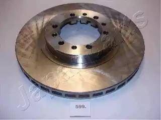 Japanparts DI-599 - Тормозной диск autospares.lv