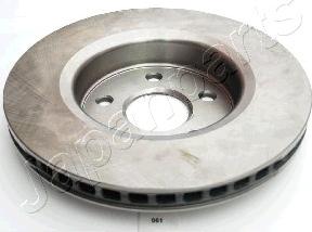 Japanparts DI-061 - Тормозной диск autospares.lv