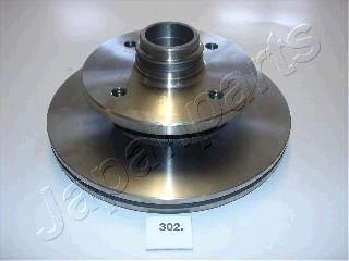 Japanparts DI-302 - Тормозной диск autospares.lv