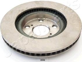 Japanparts DI-2006 - Тормозной диск autospares.lv