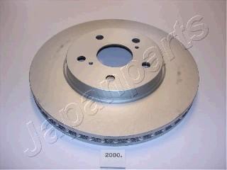 Japanparts DI-2000 - Тормозной диск autospares.lv