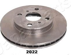 Japanparts DI-2022 - Тормозной диск autospares.lv