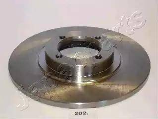 Japanparts DI-202 - Тормозной диск autospares.lv