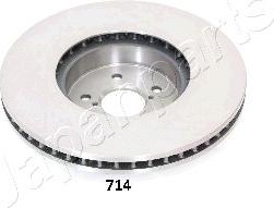 Japanparts DI-714 - Тормозной диск autospares.lv