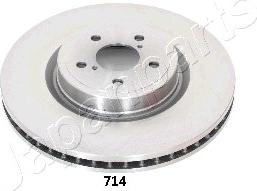 Japanparts DI-714 - Тормозной диск autospares.lv