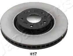 Japanparts DI-H17 - Тормозной диск autospares.lv