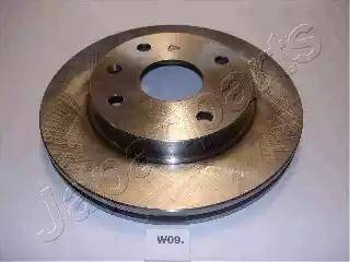 Japanparts DI-W09 - Тормозной диск autospares.lv