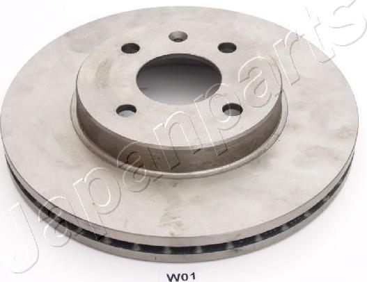 Japanparts DI-W01 - Тормозной диск autospares.lv