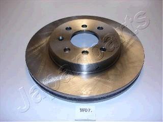 Japanparts DI-W07 - Тормозной диск autospares.lv