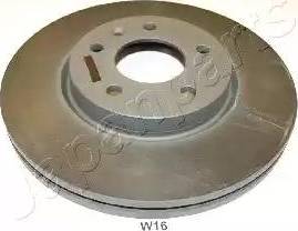 Japanparts DI-W16 - Тормозной диск autospares.lv